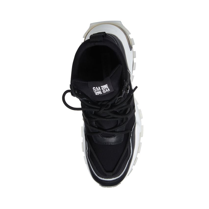 Black Steve Madden Kamper Men's Sneakers | PH 2947PIC